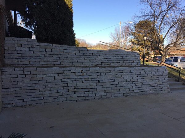 Flat Stone Wall